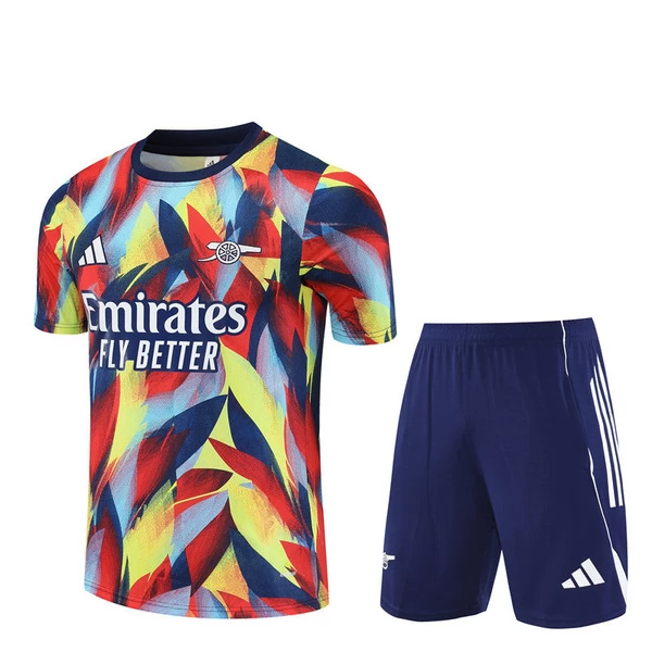 Arsenal Tuta Maglia da Allenamento 2025-26 - Shorts Rosso Arsenal Tuta Maglia da Allenamento 2025-26 - Shorts Rosso