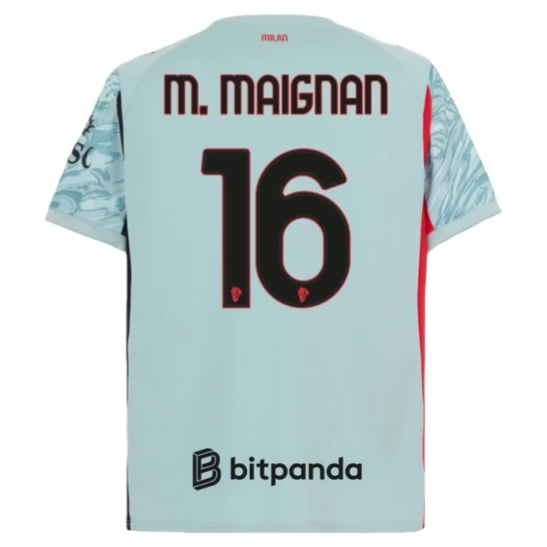 Maglia AC Milan M.Maignan 16 Divisa Gara Prima Portiere 2025-2026 Maglia AC Milan M.Maignan 16 Divisa Gara Prima Portiere 2025-2026