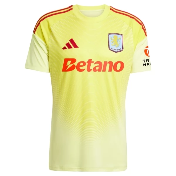 Maglia Aston Villa Martinez 23 Divisa Gara Trasferta Portiere 2025-2026 Maglia Aston Villa Martinez 23 Divisa Gara Trasferta Portiere 2025-2026