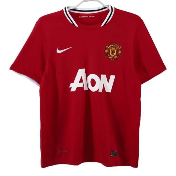 Maglia da Calcio Manchester United Divisa Home Retro 2011-2012 Completino Maglia da Calcio Manchester United Divisa Home Retro 2011-2012 Completino